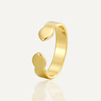 CYR0714 Open Arrowhead Copper Ring for Women Adjustable Simple Ring