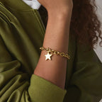 Five-pointed Star Stainless Steel Necklace Jewelry Women's Bracelet Accessories