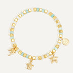 CYB0238Fashion Bohemian Bracelet with Starfish Beads
