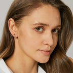 E0351 Geometric Earrings for Women Retro Fashion Design Sense Earrings Minimalist Style Accessories