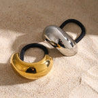 Stainless Steel Hair Tie Hair Ring Hair Accessory Ponytail Elastic Hair Rope