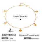 2H Stainless Steel Pearl Ring Design Earrings Stud Earrings