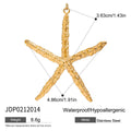 Gold-Plated Stainless Steel Pendant Charm — collection view — jewelry finish and design detail