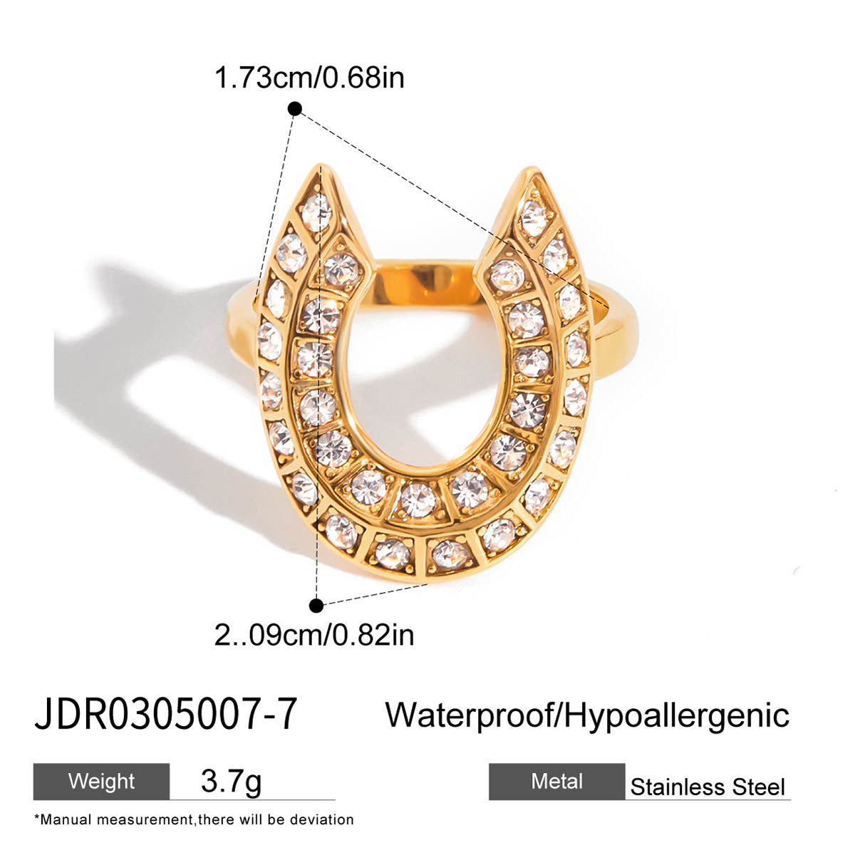 Zirconia Ring Non-Fading Jewelry for Women rings