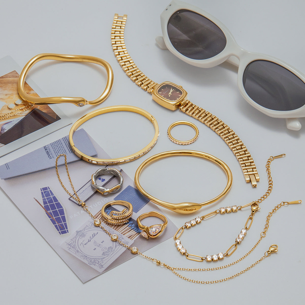 Original Snake Ring Non-Fading Jewelry Bracelet Stainless Steel ring