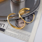 Stainless Steel gold Bracelet Jewelry Non-Fading18k Ornament Women