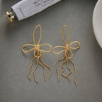 Stainless Steel Butterfly Tassel Earrings Earrings Jewelry Women's Non-Fading