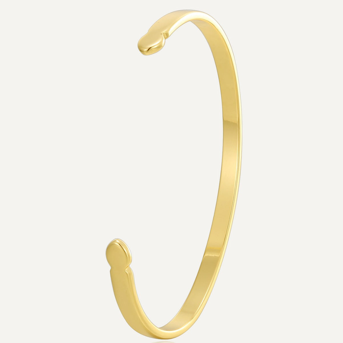 CYB0158 Open Arrowhead Copper Bracelet Simple Design Trendy Minimalist