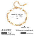 Gold-Plated Heart Cubic Zirconia Stainless Steel Bracelet — Refined Profile — jewelry construction