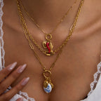 Stainless Steel diy Adjustable Necklace Choker Jewelry for Women