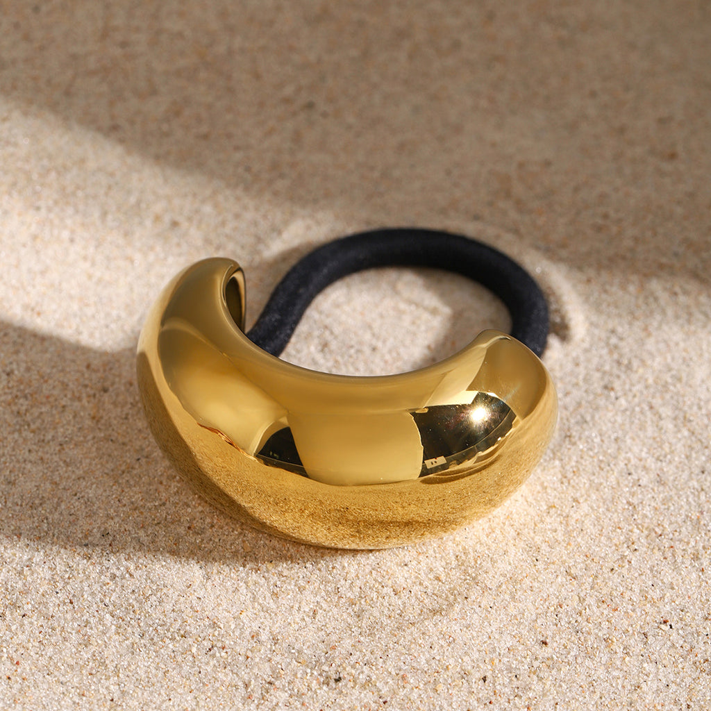 Stainless Steel Hair Tie Hair Ring Hair Accessory Ponytail Elastic Hair Rope