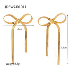 Earrings and Ear Jewelry18K Gold non-fading earrings stainless steel jewelry