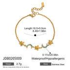 Stainless Steel gold Earrings Zircon Earrings Jewelry18k Ornament