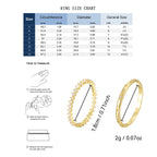 SR0050 S925Silver Line Full Diamond Couple Rings Fashionable