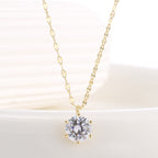 S925 Silver Necklace Clavicle Chain Minimalist Design