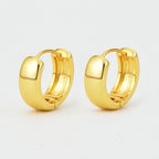 E0685 Fashionable Elegant Simple Design Earrings for Women Trendy Retro Ear Accessories