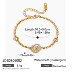 Stainless Steel Zircon Bracelet High Appearance Non-Fading Jewelry bracelet