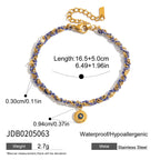 Devil's Eye OT Non-fading Stainless Steel Autumn Winter Bracelet