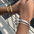 Jewelry Bracelet Non-Fading Bangle Stackable Stainless Steel Accessories bracelet