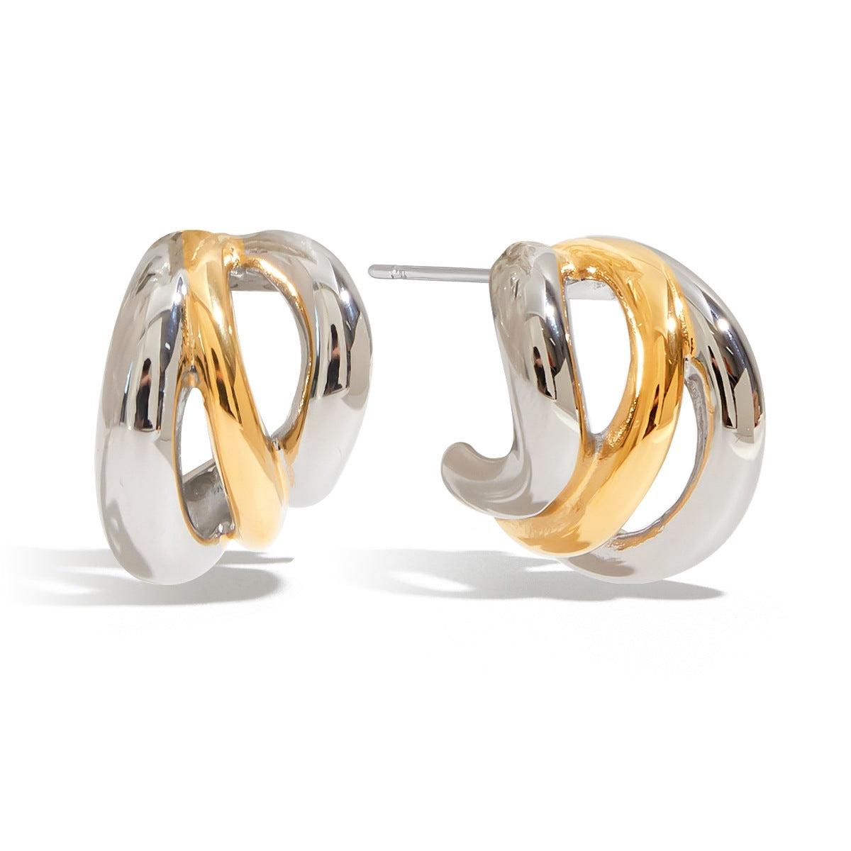 2Hc Stainless Steel Earrings for Women with a Sense of Design