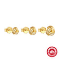 925 Sterling Silver Love Knot Earrings Set Three Piece — collection product image 06