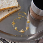 Bracelet Sun Jewelry Stainless Steel Accessories for Women Non-Fading