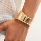 Stainless Steel Metal Bracelet Jewelry Gold Plated Bracelet Open Bracelet