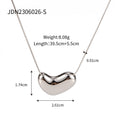 Snake Chain 18K Gold-Plated Stainless Steel Pendant Necklace — alternate product view — jewelry finish and design detail