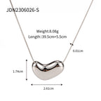 Hip-Hop Minimalist Snake Bone Chain Necklace for Women Collarbone Chain18k Gold-plated Stainless Steel Snake Bone Chain Pendant Necklace