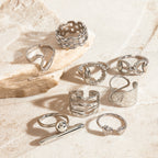 Steel Color Ring Non-Fading Jewelry Stainless Steel Accessories rings