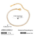Stainless Steel Bracelet in Gold-Plated — Elevated Essential — finish and profile — jewelry finish and design detail