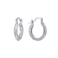 Silver-Plated Brass Floral Openwork Earrings styled for independent jewelry boutiques — jewelry finish and design detail
