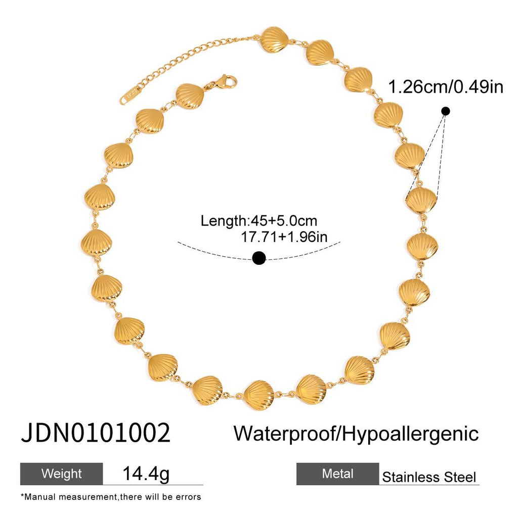 Ocean Jewelry Vacation Necklace for Women Simple Bracelet Non-Fading Jewelry