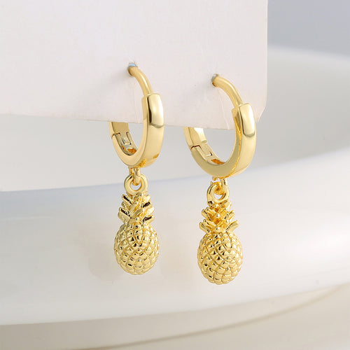 18K Gold-Plated Brass Sculptural Earrings featuring sculptural detailing