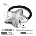 Sculptural 18K Gold-Plated Stainless Steel Hair Tie — additional product detail 31 — jewelry finish and design detail
