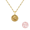 Sun and Moon 925 Sterling Silver Collarbone Necklace — collection product image 06