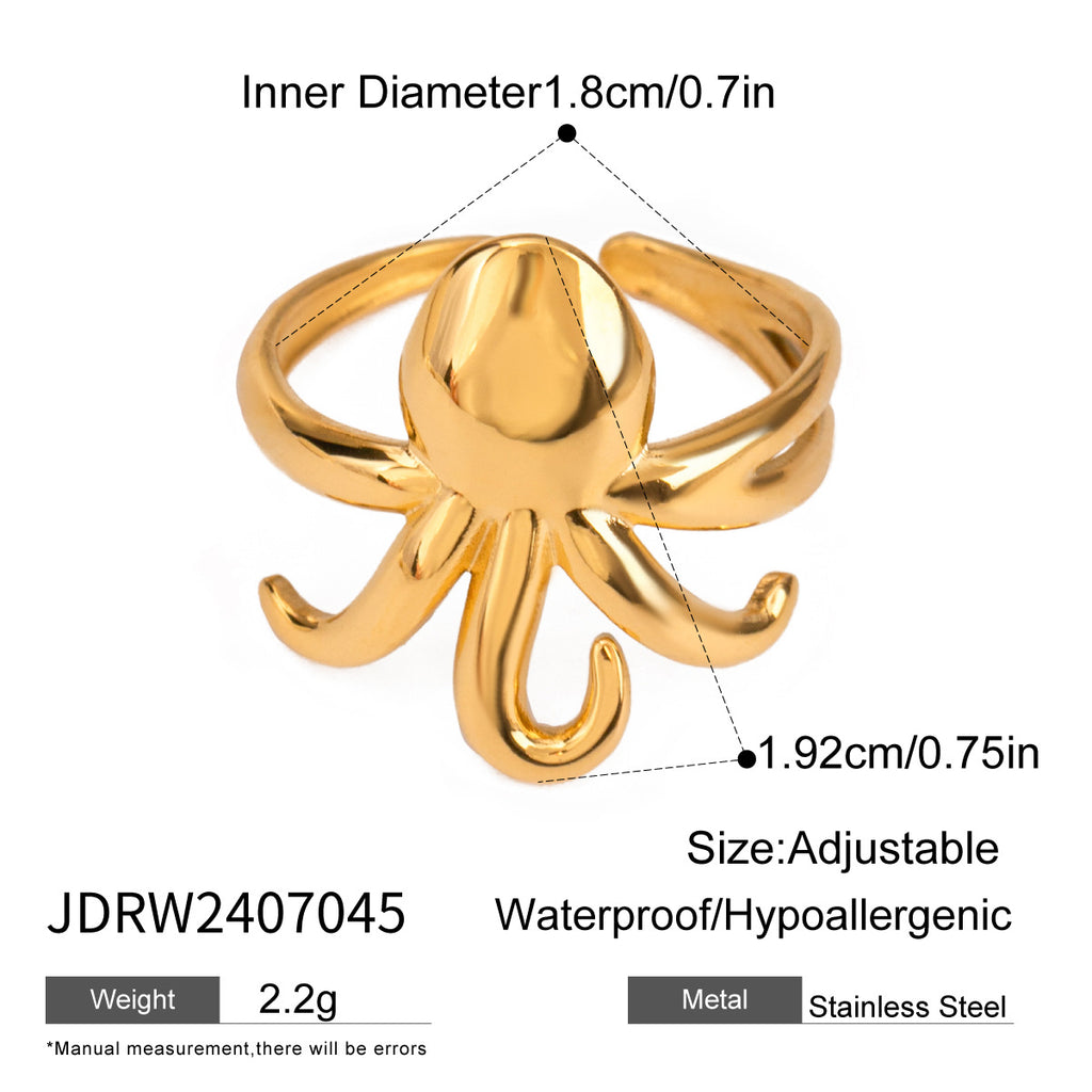 Ring Women's Design Stainless Steel Jewelry Non-Fading Jewelry rings