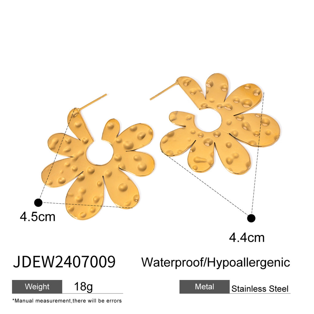 2H Stainless Steel White Zircon Earrings Stud Earrings Jewelry earrings