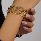 2H Stainless Steel Bracelet Jewelry Women Design Non-Fading Accessories