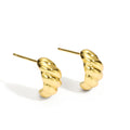 Gold-Plated Brass Vintage-Inspired Earrings — Giftable Design with a refined design profile
