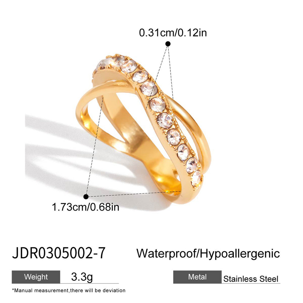 Zirconia Ring Non-Fading Jewelry for Women rings