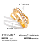 Zirconia Ring Non-Fading Jewelry for Women rings
