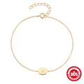 925 Sterling Silver Red Rope Bracelet Diamond Pendant For Women — collection product image 06