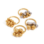 The ring is exaggerated ring Stainless Steel Jewelry