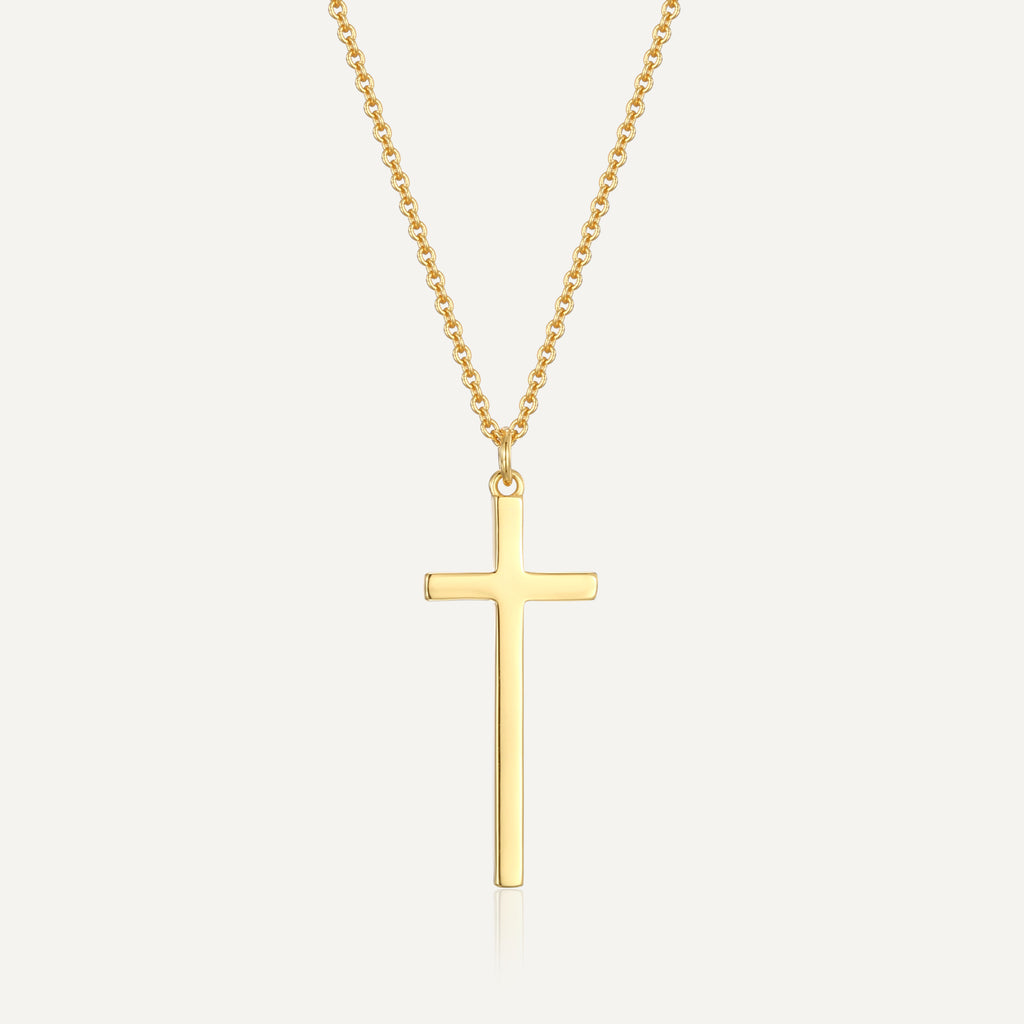N0314 Cross Necklace American Style Men's Hip Hop Pendant Collarbone Necklace Trendy