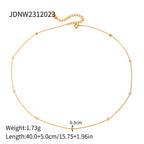 Necklace Non-Fading Jewelry gold Clavicle Chain Stainless Steel Accessories