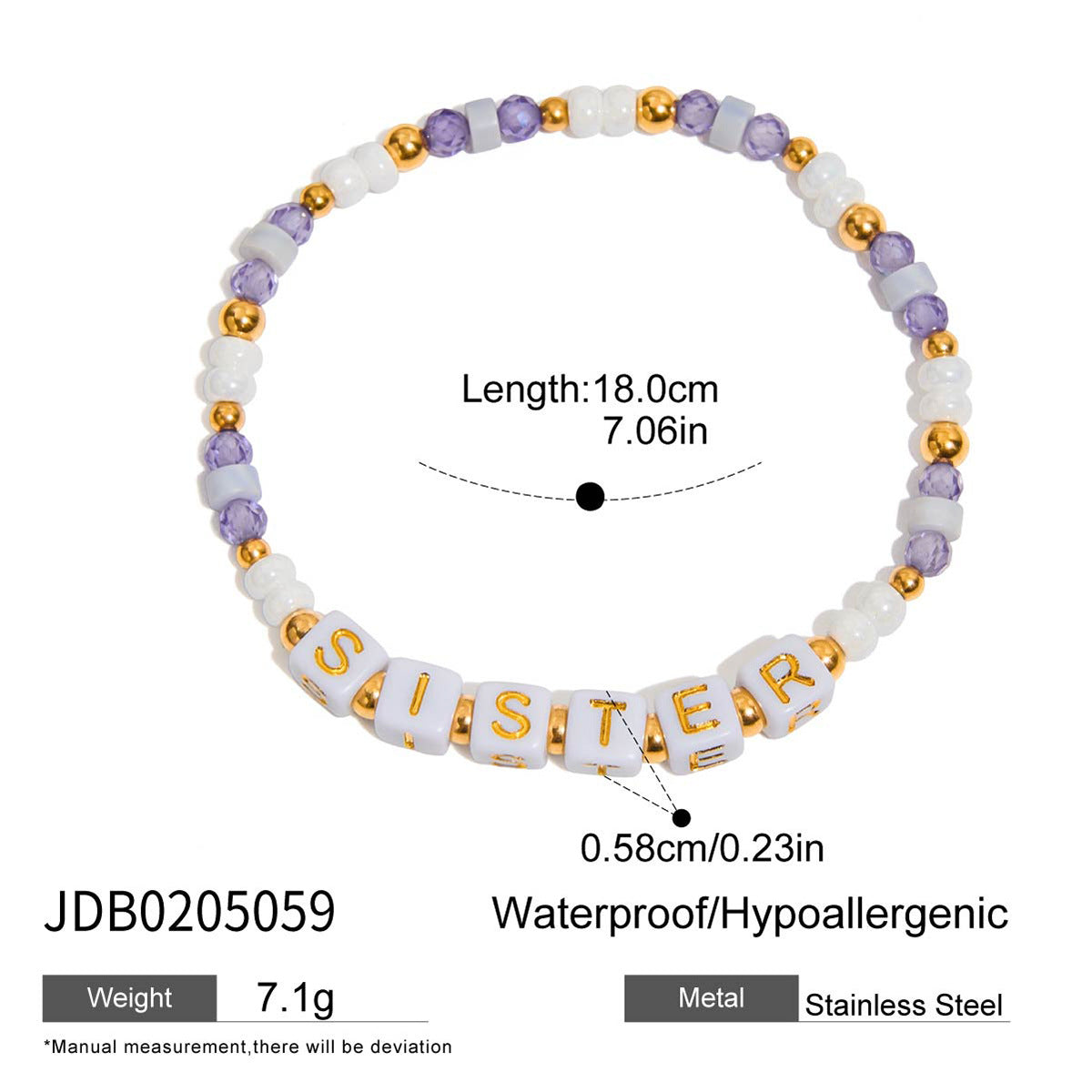 Bracelet Sun Jewelry Stainless Steel Accessories for Women Non-Fading