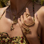 Stainless Steel Vacation Jewelry Necklace Collarbone Chain Halter Accessories for Women