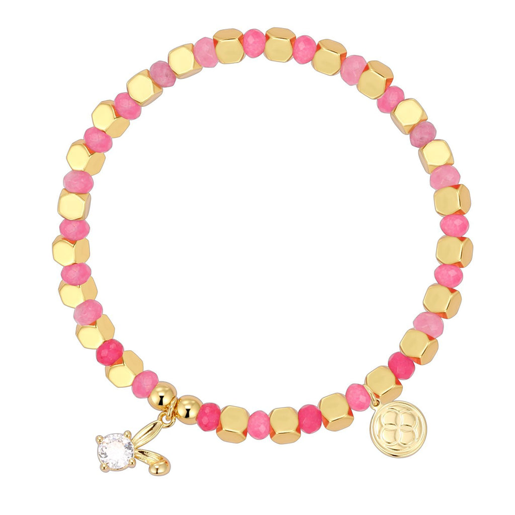 B0259 Bohemian Rabbit Ear Zircon Beaded Fashion Bracelet