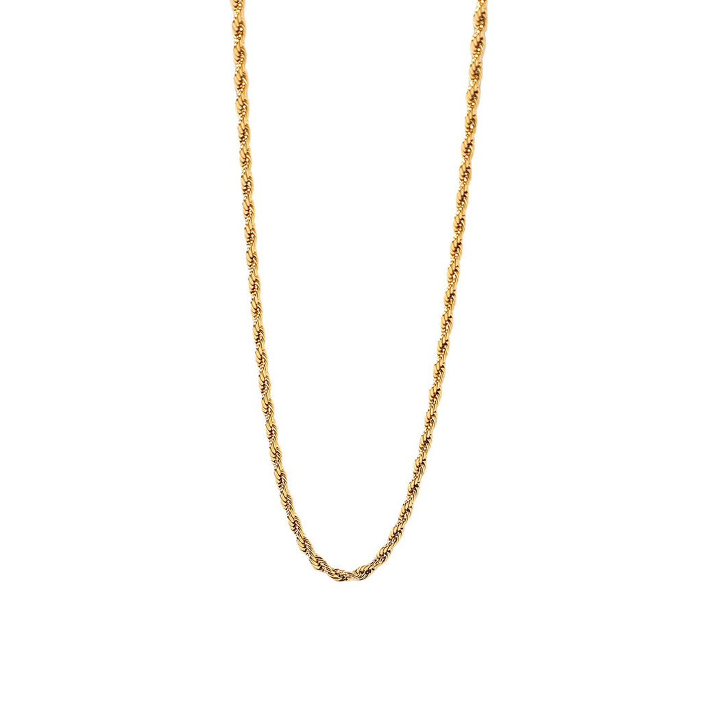 2H New Fashionable Necklace 18K Gold-plated Stainless Steel Necklace Jewelry gold Fine Chain Necklace Neck Chain